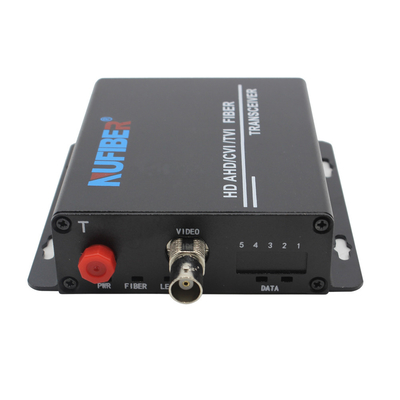 1BNC оптически аудио конвертер, передатчик AHD TVI 1080p видео-