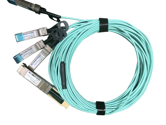 100G к HP Mikrotik Cisco Huawei кабеля 4x25G SFP28 Aoc совместимому