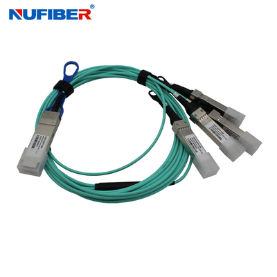 QSFP к кабелю 1m 5m 4x10G 40G Sfp+ Aoc с соединителем LC