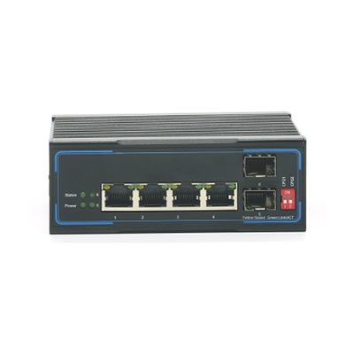 Промышленными переключатель управляемый локальными сетями 8x10/100/1000base-T 2x1000base-X SFP+