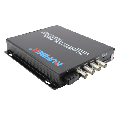 канала конвертера 4 волокна 1080P волокно SM 1310 видео- одиночное/1550nm FC для CCTV
