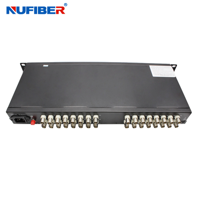 Передатчик конвертера волокна 16BNC видео- для CCTV NF-16V-T/R-F20