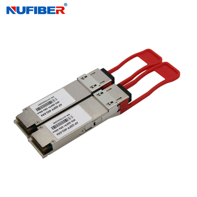 Приемопередатчик Nufiber 100G QSFP28, двухшпиндельный приемопередатчик центра данных LC