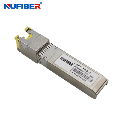 приемопередатчик SFP меди порта сети стандарта Ethernet 30m RJ45 10G UTP