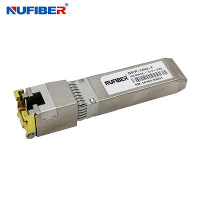 приемопередатчик SFP меди порта сети стандарта Ethernet 30m RJ45 10G UTP